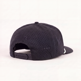 Roped Trucker: Black with White